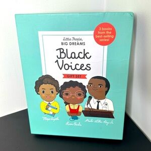 Little people big dreams Black Voices gift set 3 books from best selling series